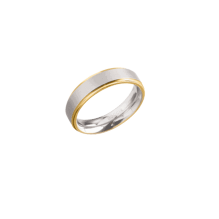 Titan Damen Ring teil-goldplattiert