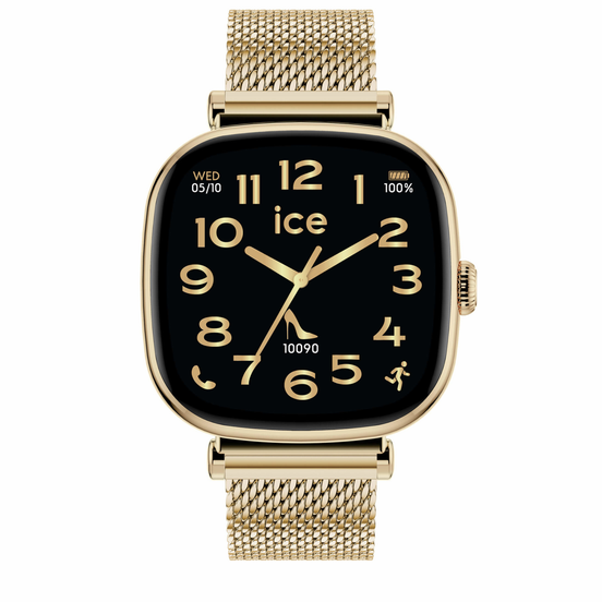 smart SQ 2.0 gold Milaneseband 37mm 0