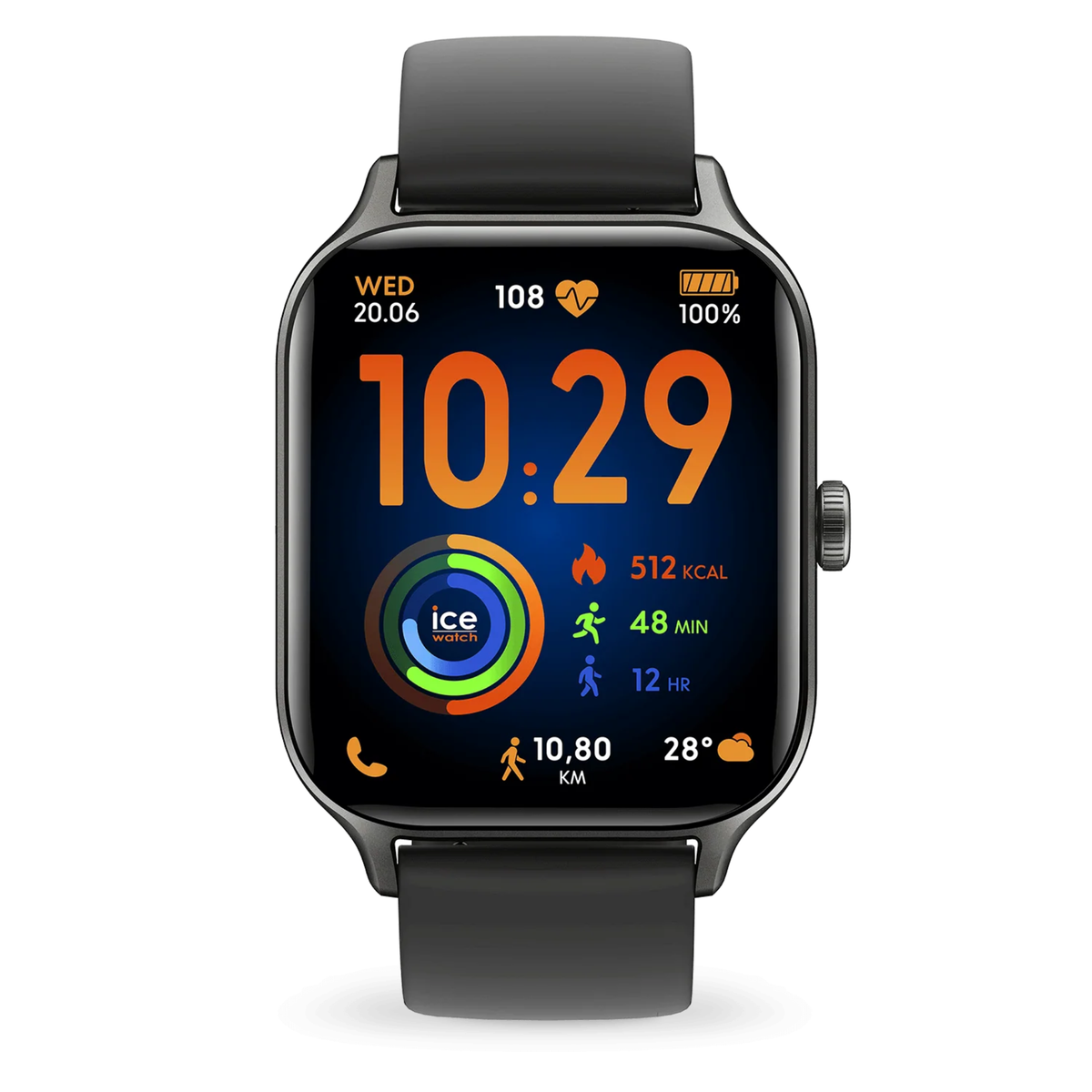 FIT RT 3.0 Schwarz GPS 40mm 0