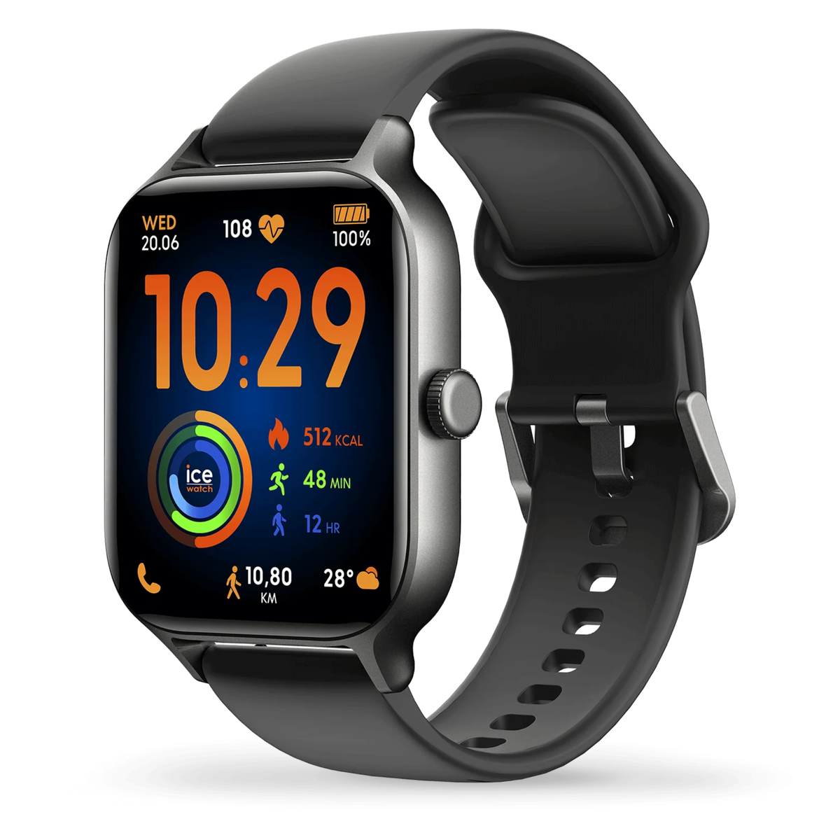 FIT RT 3.0 Schwarz GPS 40mm 0