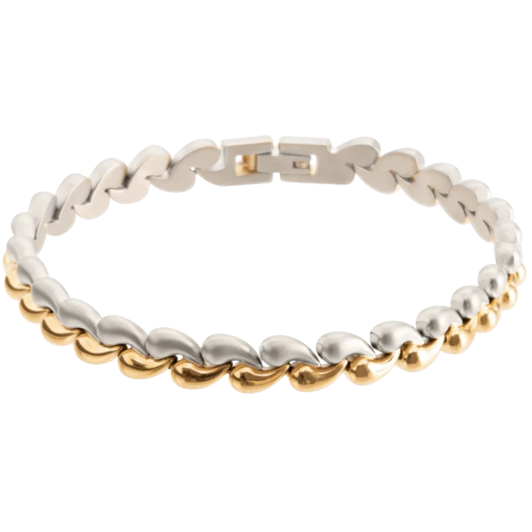 Damenarmband Reintitan Bicolor 03056-02