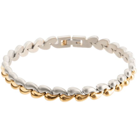 Damenarmband Reintitan Bicolor 03056-02