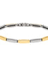 Armband Reintitan teil-goldplattiert 03063-02