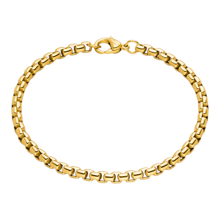Armband Reintitan goldplattiert 03064-0218