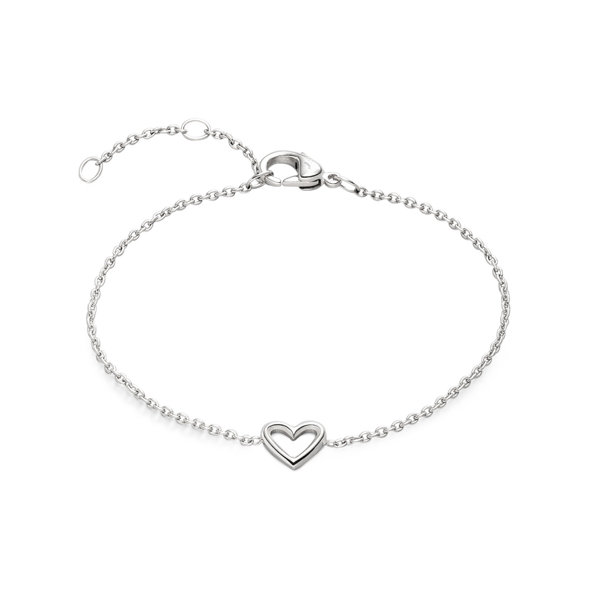 Armband mit Herz Reintitan 03070-01