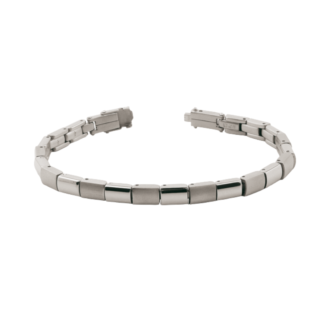 Armband Reintitan teilpoliert