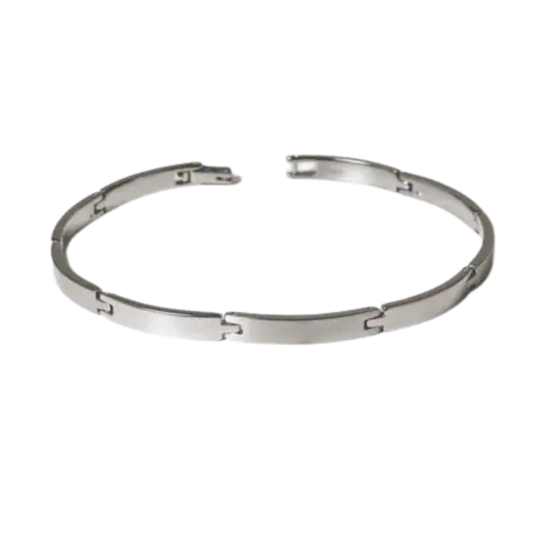 Armband Reintitan teilpoliert