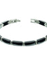 Armband Titan mit Keramik schwarz
