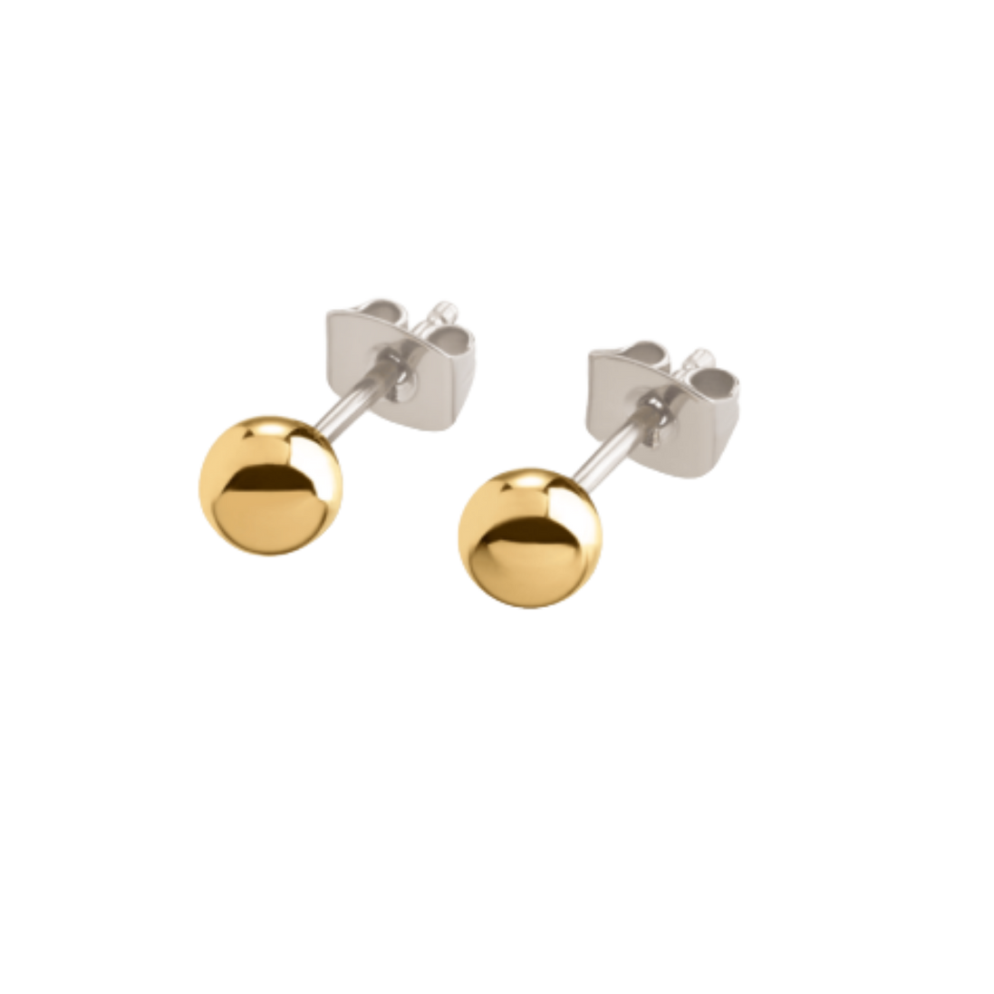 Titanium Ohrstecker bicolor