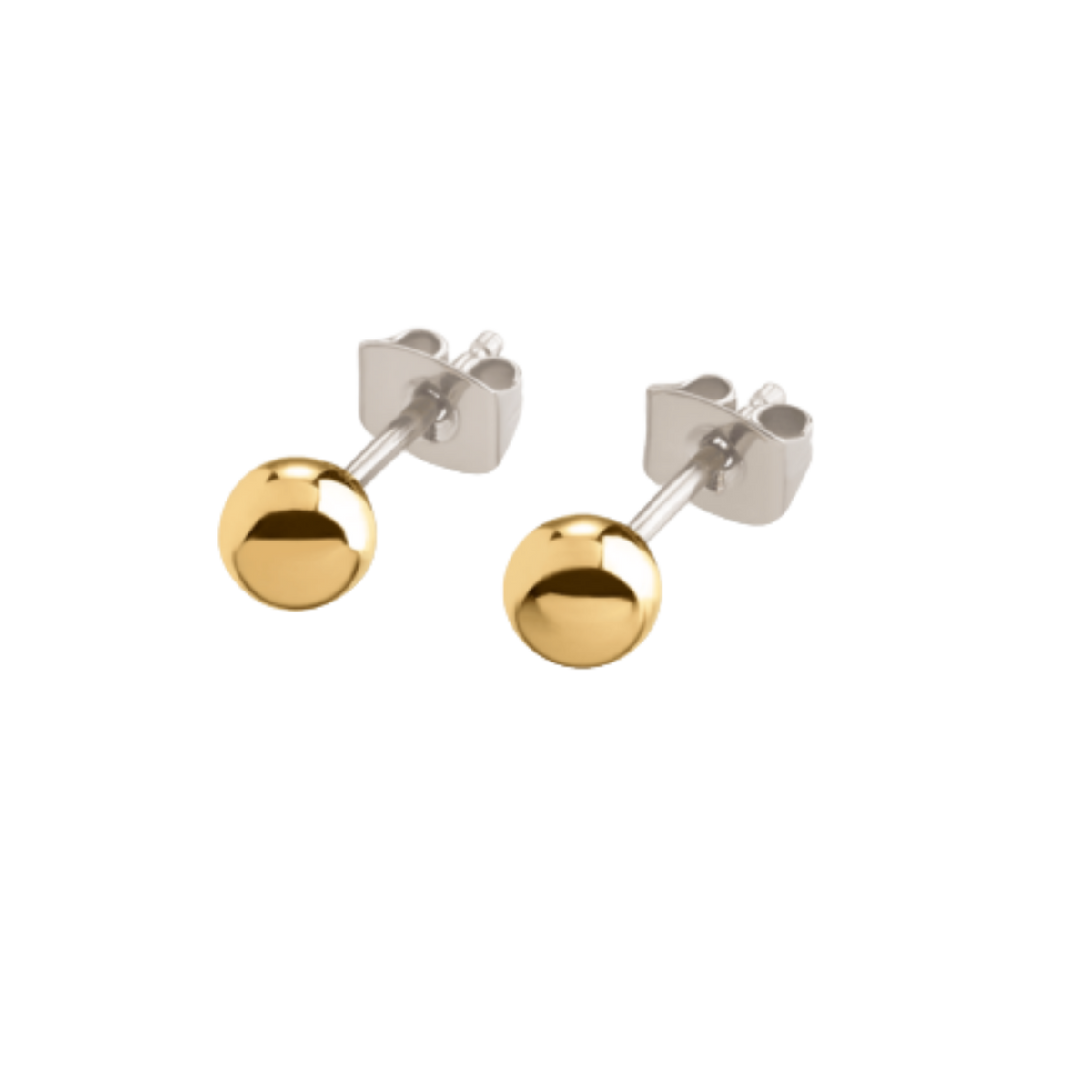 Titanium Ohrstecker bicolor