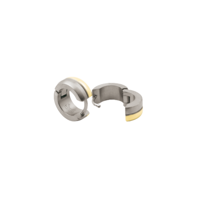 Scharnier-Creolen Titan bicolor