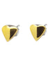 Ohrstecker Kinder Herz Goldfarben 05077-02