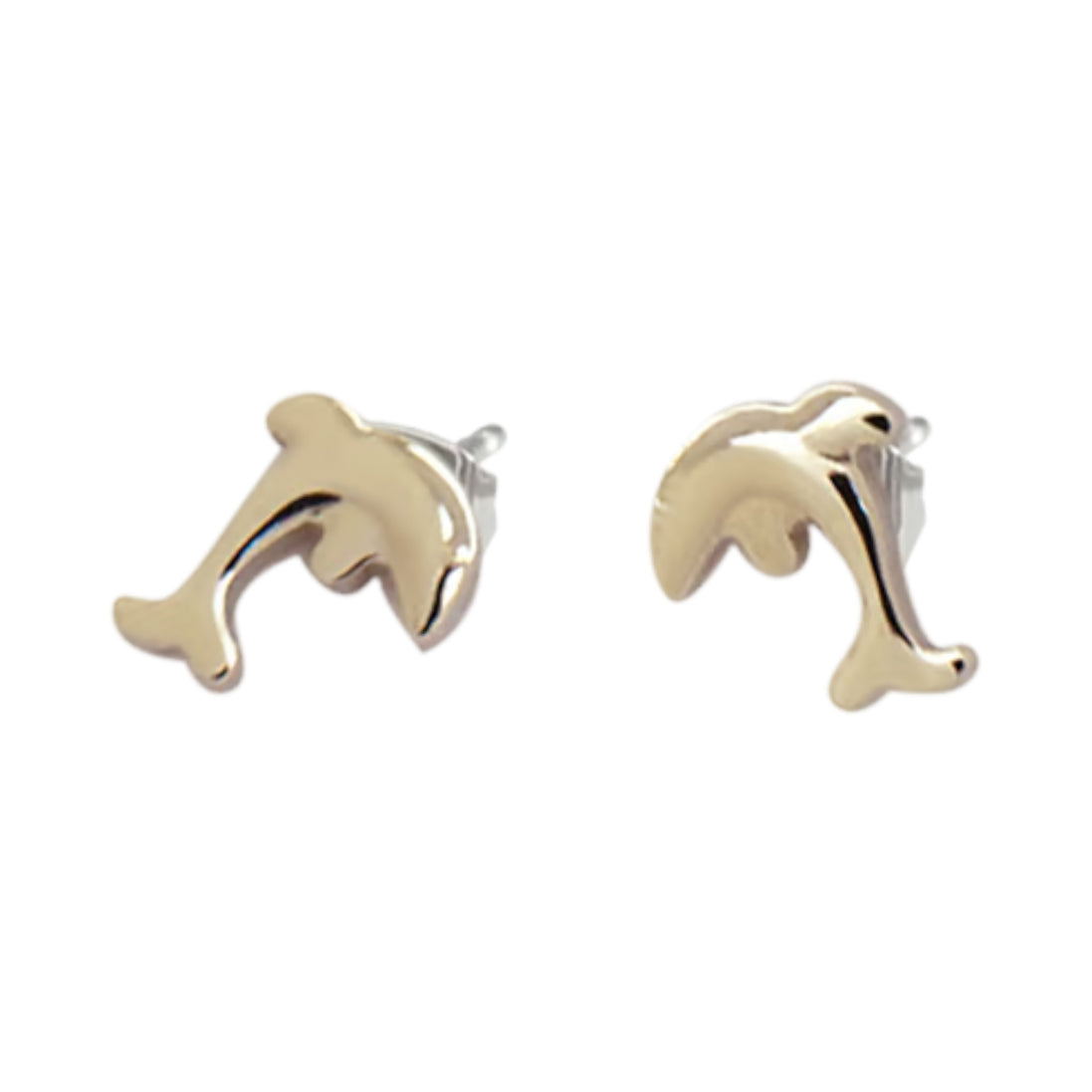Ohrstecker Kinder Delfine Silberfarben 05090-01