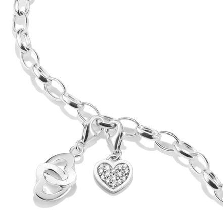 Charm-Anhänger "Herzen"