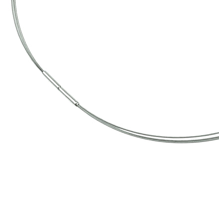 Titanium Collier Edelstahl 3-fach
