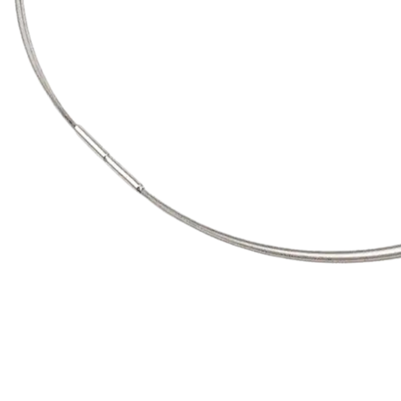 Titanium Collier Edelstahl 3-fach