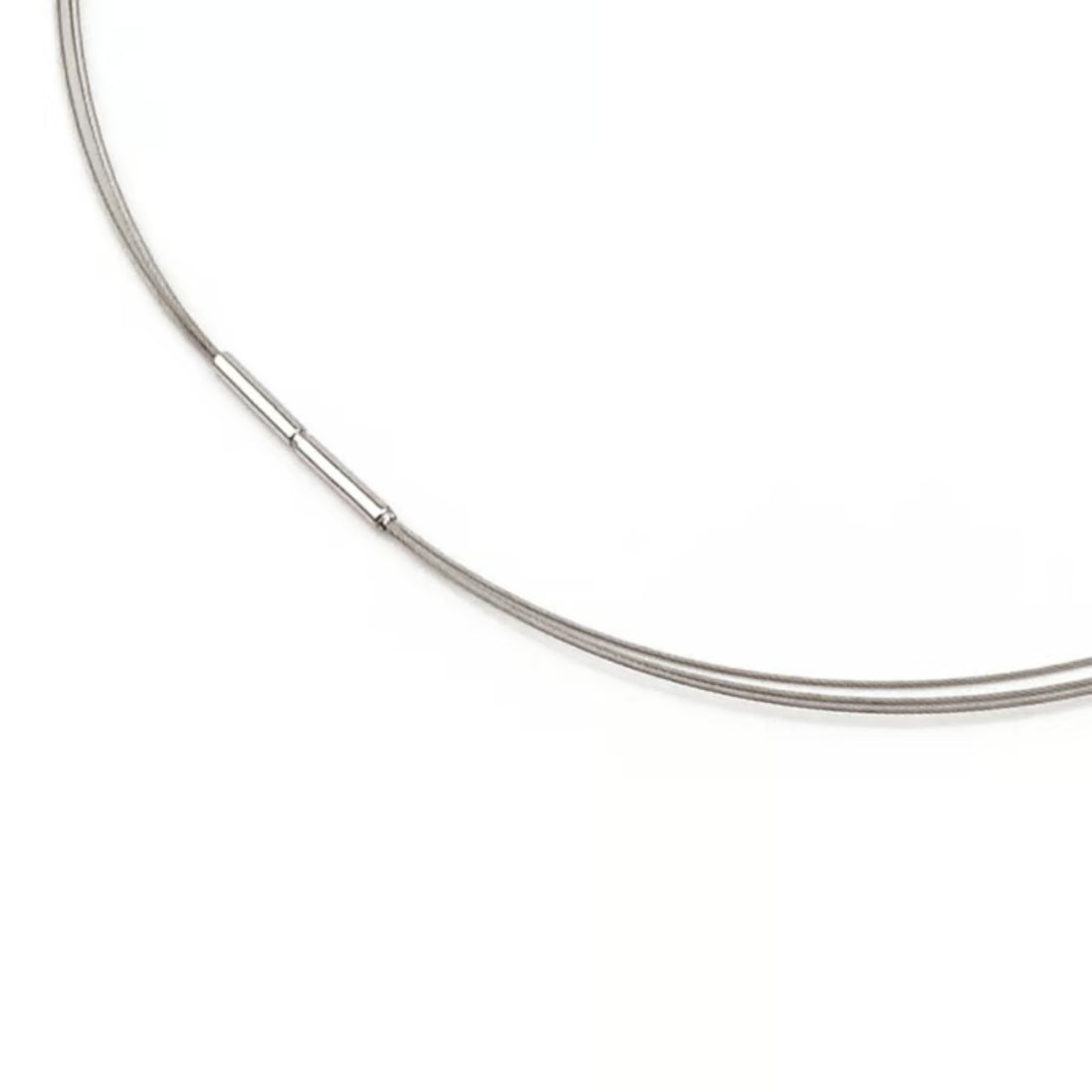 Titanium Collier Edelstahl 3-fach 0804-01 #40