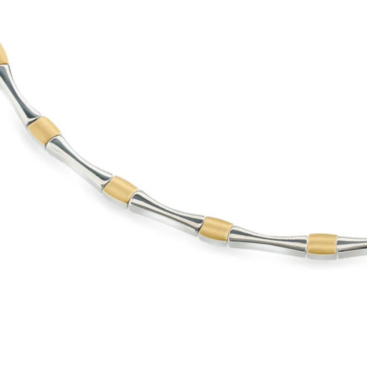Damen Collier Titan teil-goldplattiert 08045-04