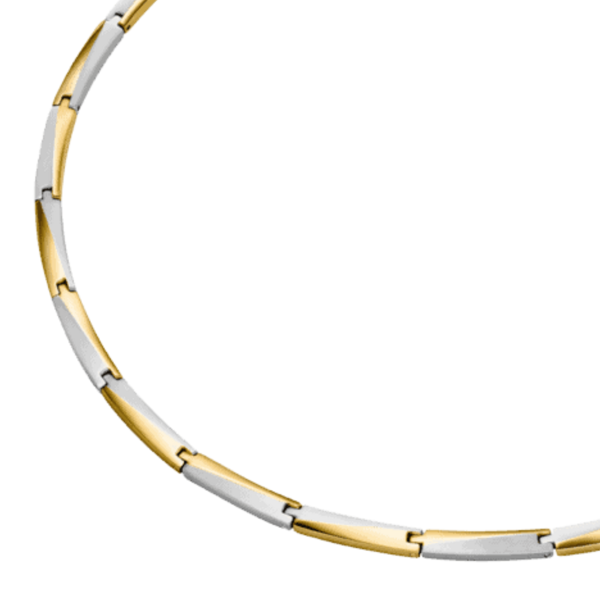 Collier Unisex Reintitan Bicolor 08076-02