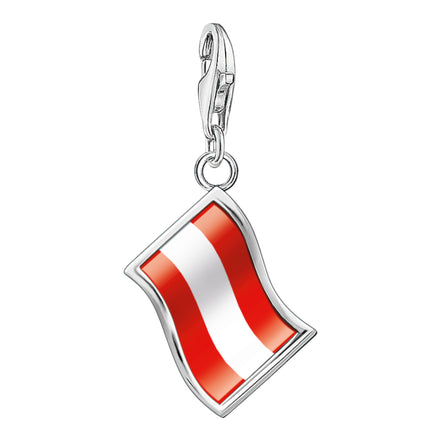 Charm-Anhänger "Flagge Österreich"
