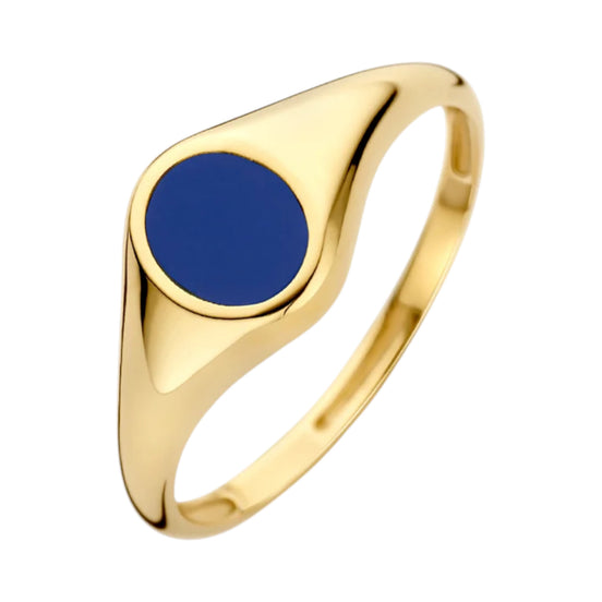 Ring 585er Gelbgold mit Lapis