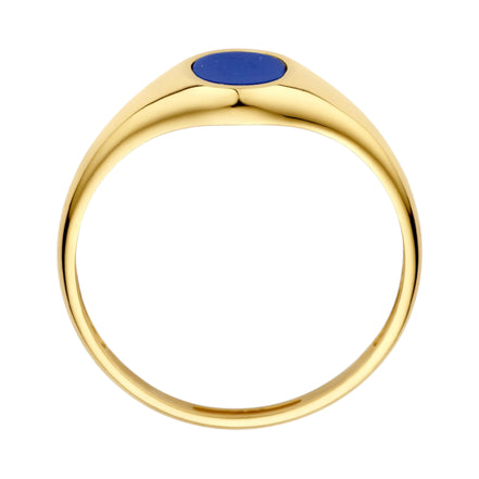 Ring 585er Gelbgold mit Lapis