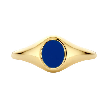 Ring 585er Gelbgold mit Lapis