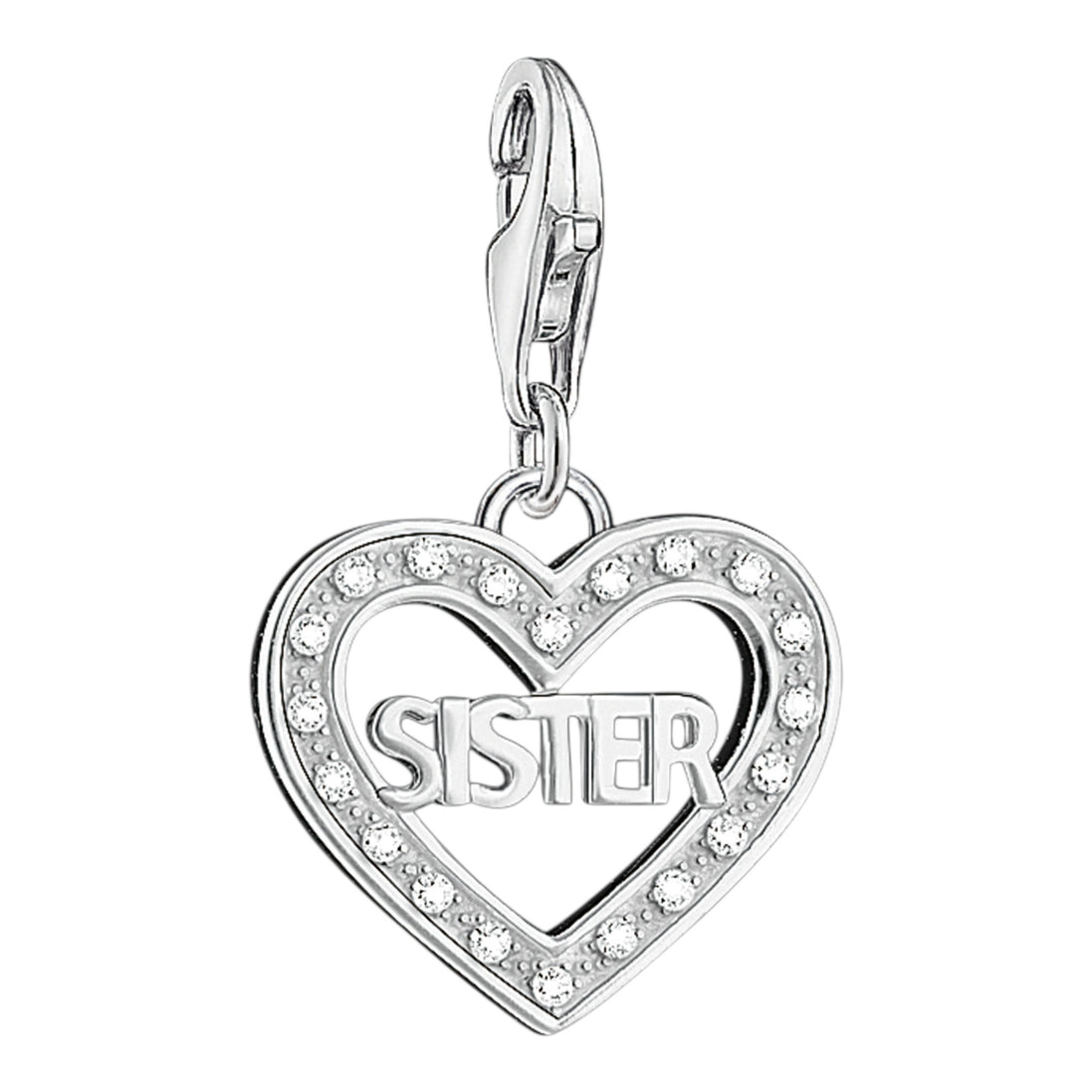 Charm Schwester "Sister" Herz
