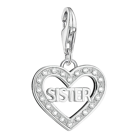 Charm Schwester "Sister" Herz