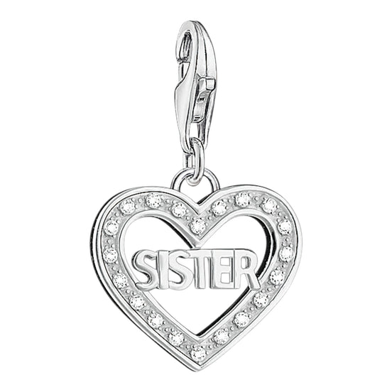 Charm Schwester "Sister" Herz