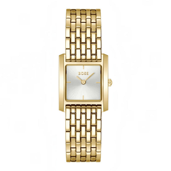 Damenuhr Lucy Scala gold, grau