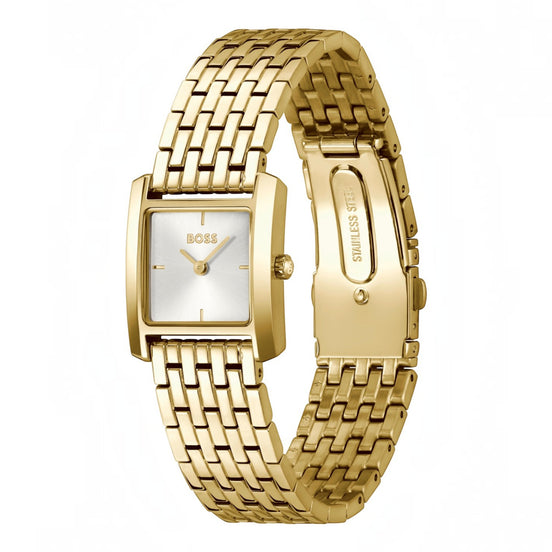Damenuhr Lucy Scala gold, grau