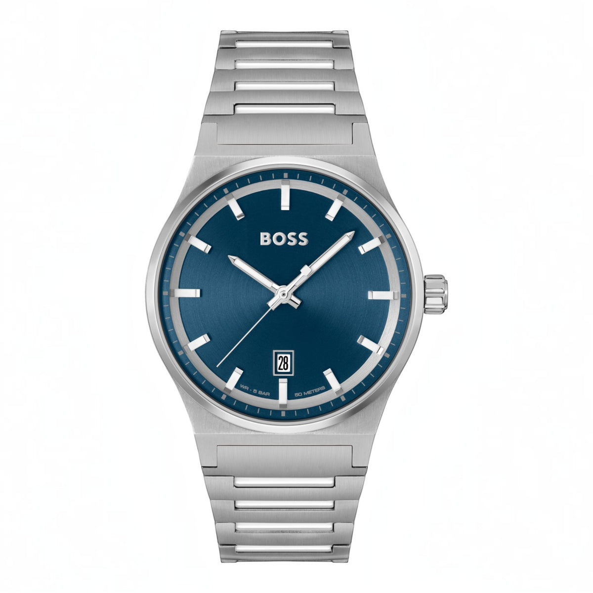 Herrenuhr Candor Dunkelblau Silber