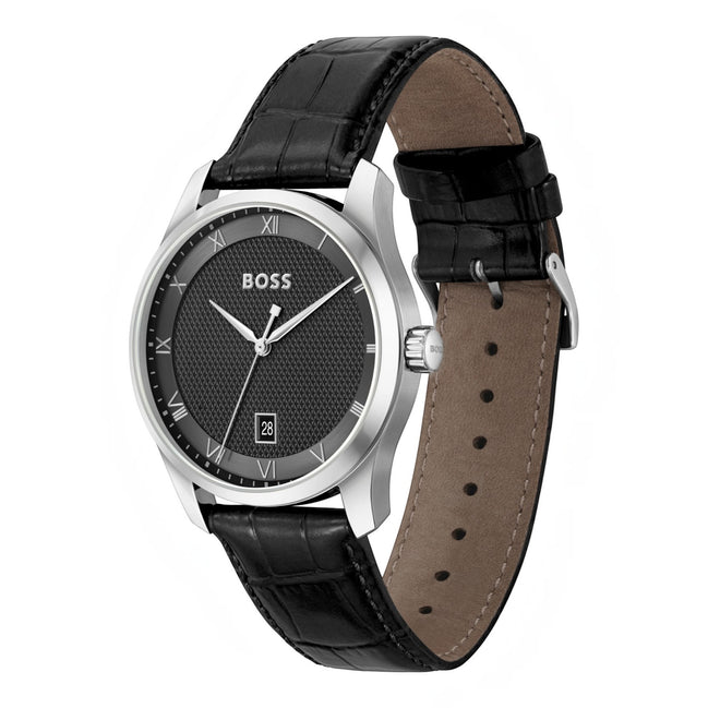 Herrenuhr Principle Leder