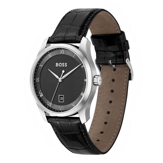 Herrenuhr Principle Leder
