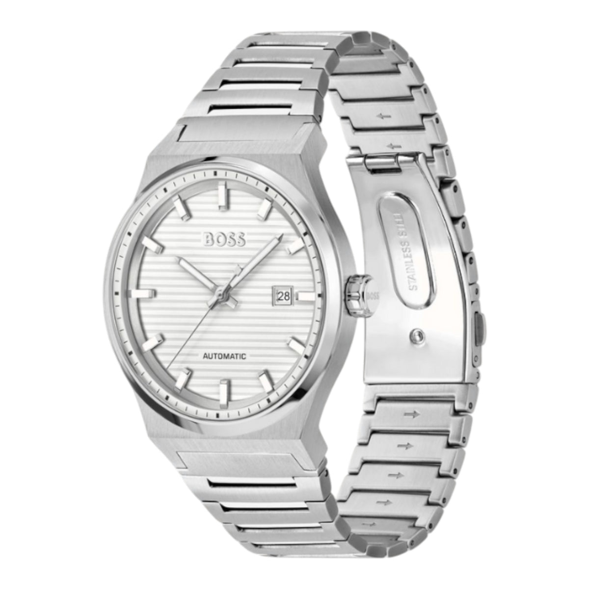 Herrenuhr Candor Automatik Silber