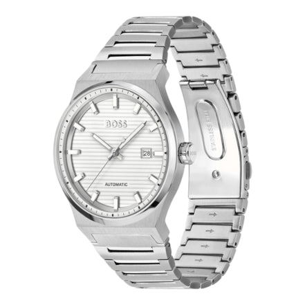 Herrenuhr Candor Automatik Silber