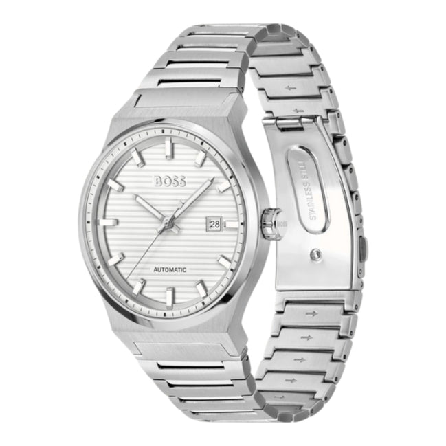 Herrenuhr Candor Automatik Silber