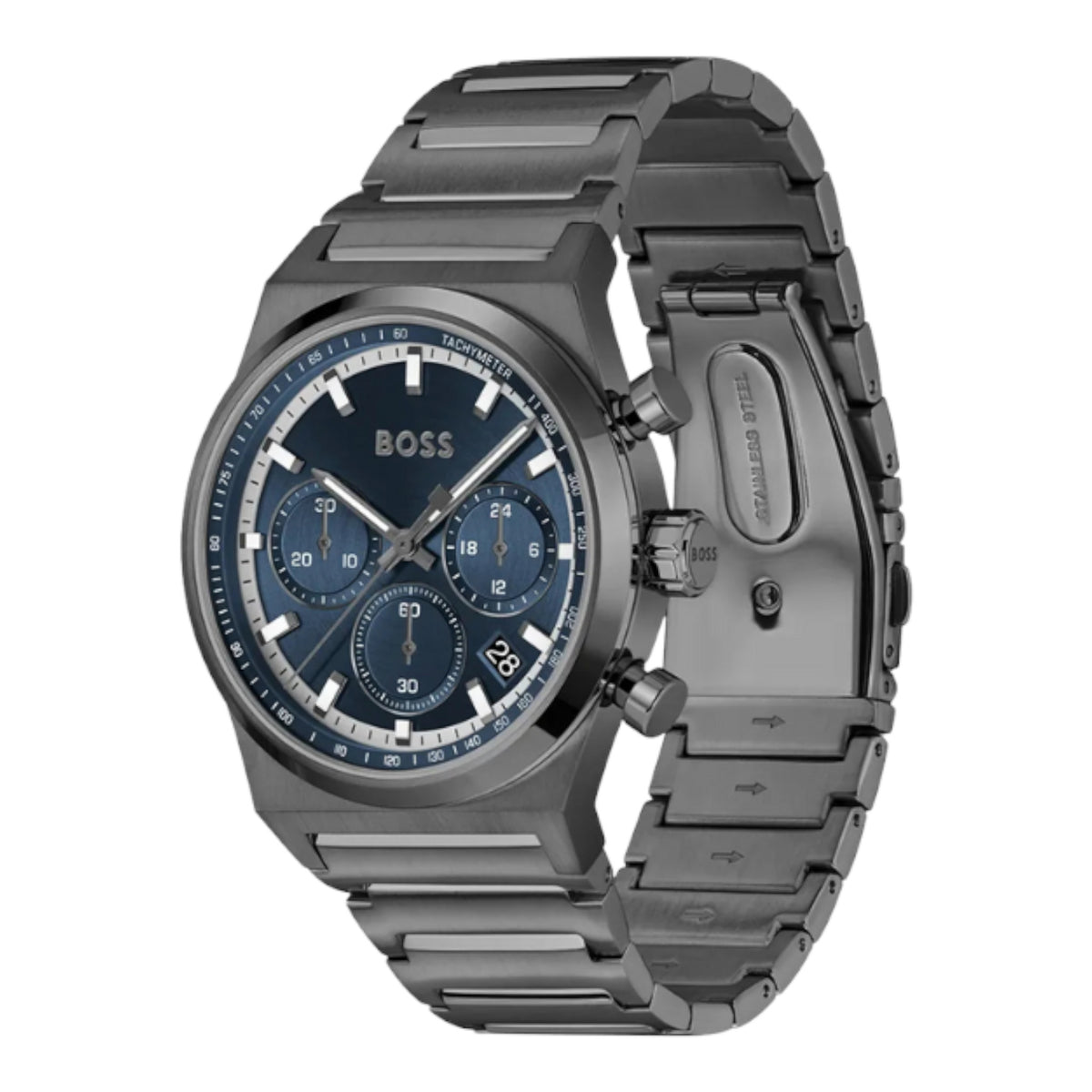Herrenuhr Candor Chronograph Blau
