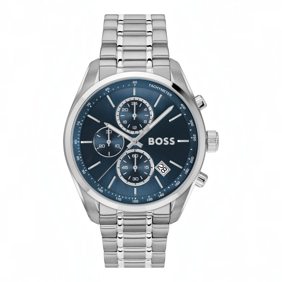 Herrenuhr Grand Prix 44 Chronograph Blau