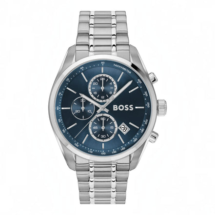 Herrenuhr Grand Prix 44 Chronograph Blau