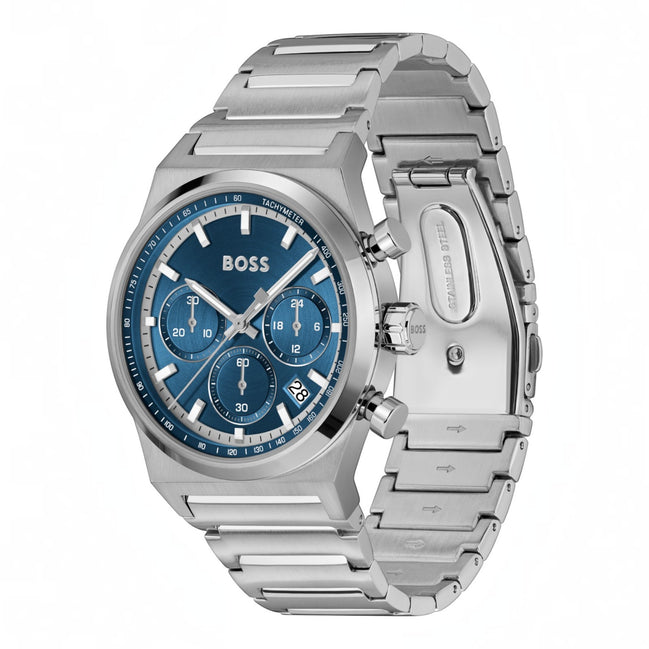 Herrenuhr Candor Chronograph Blau