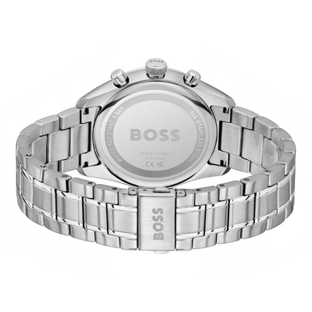 Herrenuhr Grand Prix 44 silberfarben grün