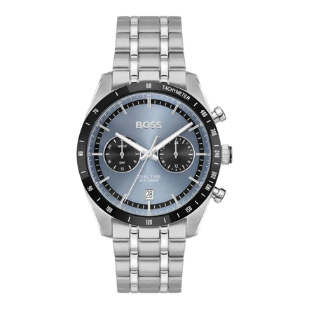 Herrenuhr Tourmaster silberfarben blau