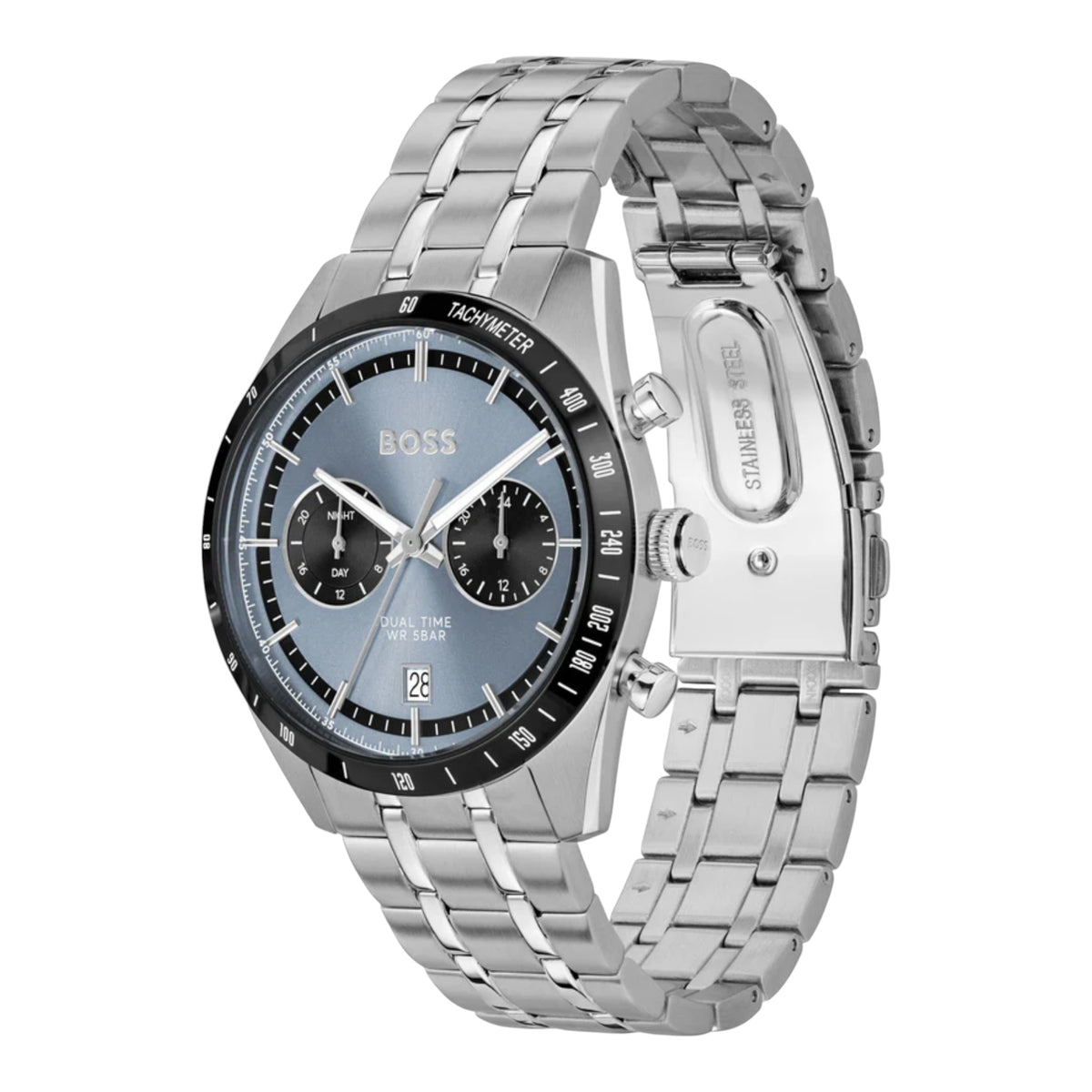Herrenuhr Tourmaster silberfarben blau