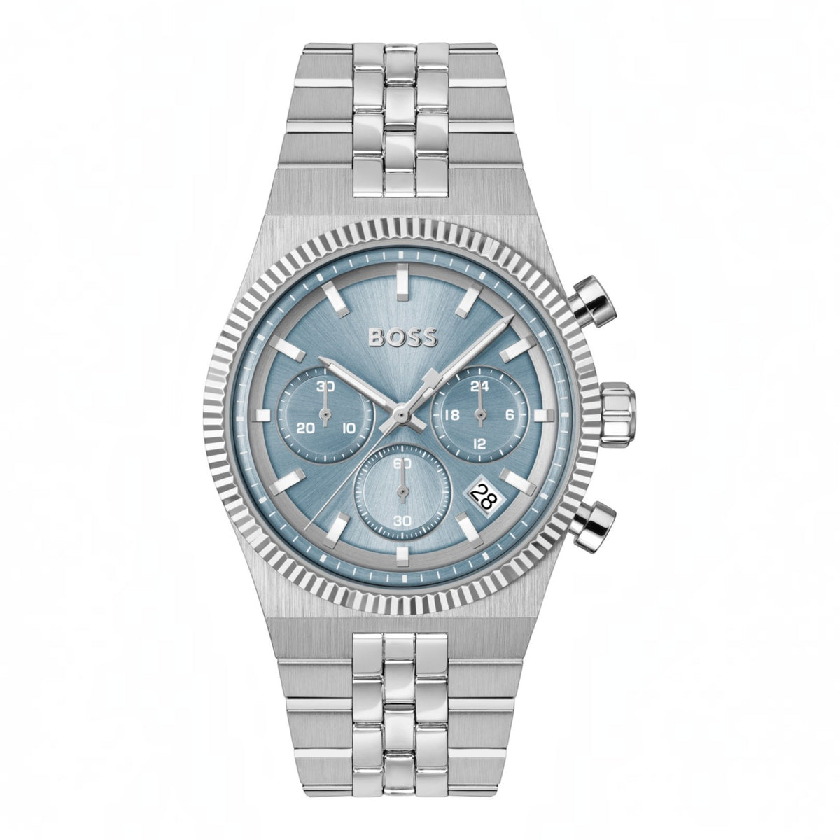 Herrenuhr Candor Prime blau, silber
