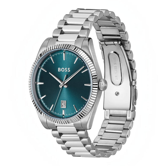 Herrenuhr Cheswick silber, blau