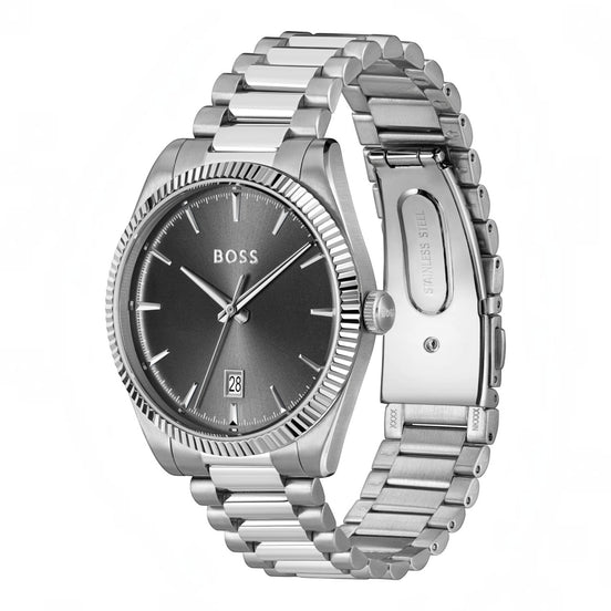 Herrenuhr Cheswick silber, grau