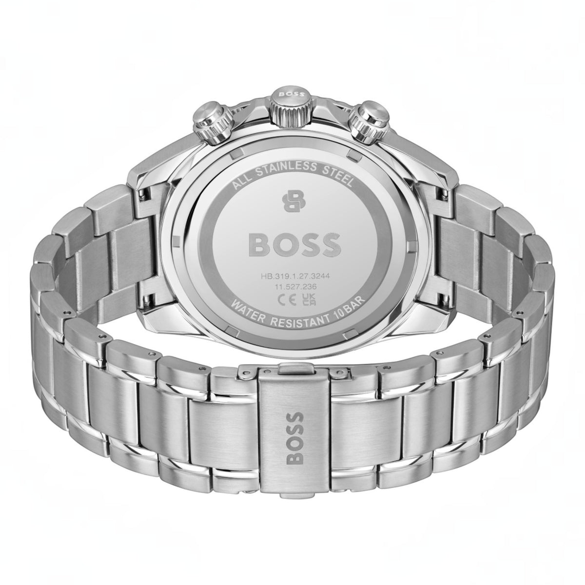 Herrenuhr Chronograph Sealiner silber, blau