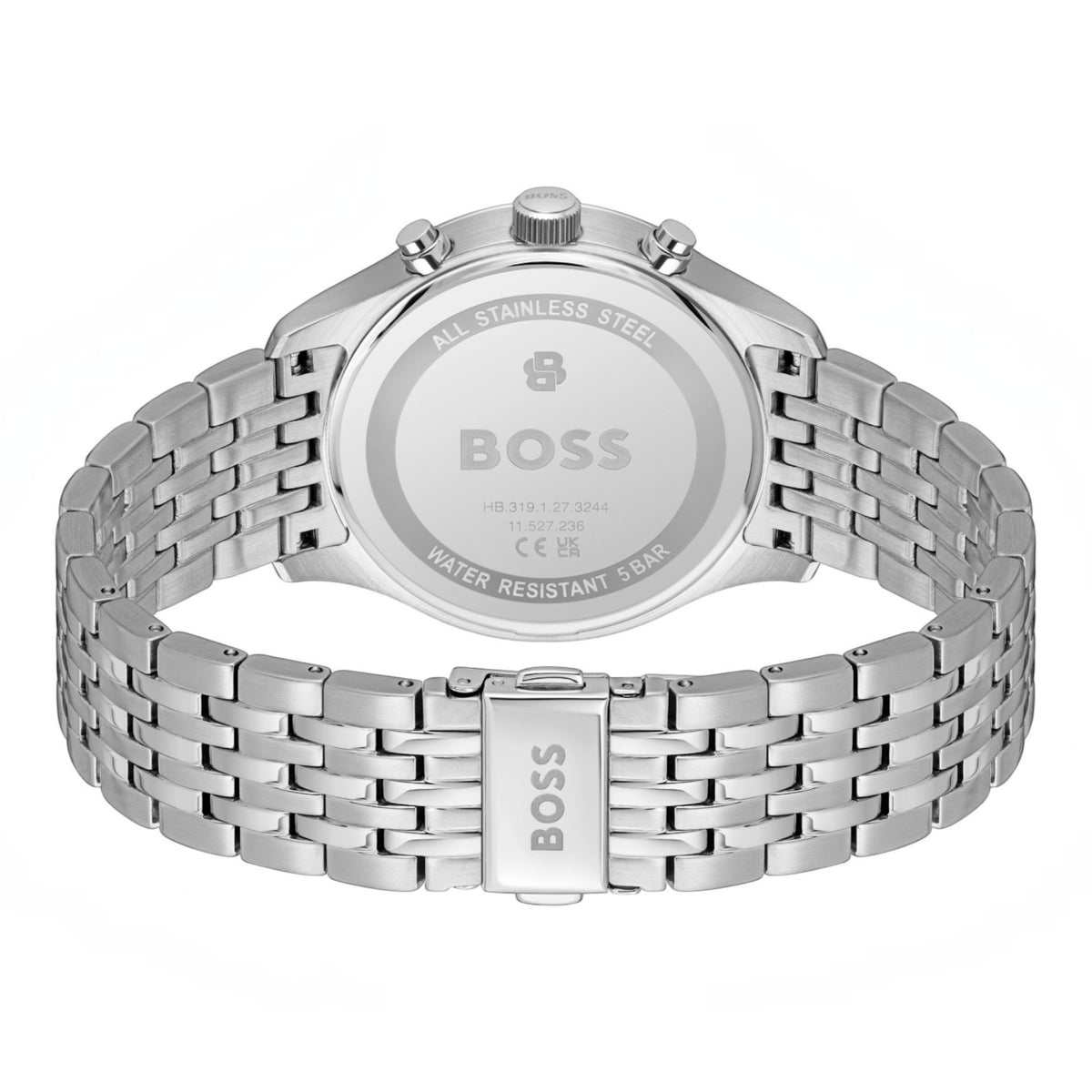 Herrenuhr Stratus silber, schwarz